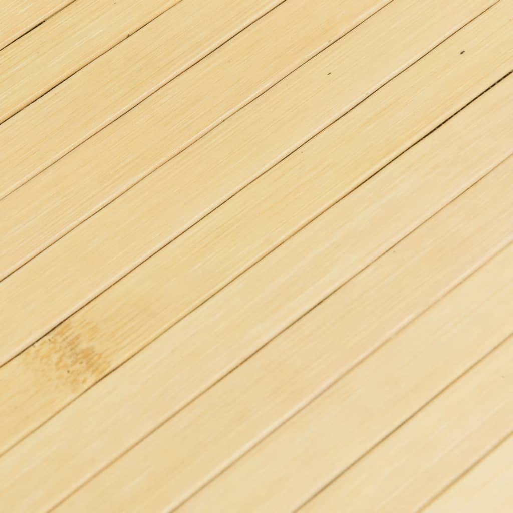 vidaXL Covor dreptunghiular, natural deschis, 60x500 cm, bambus