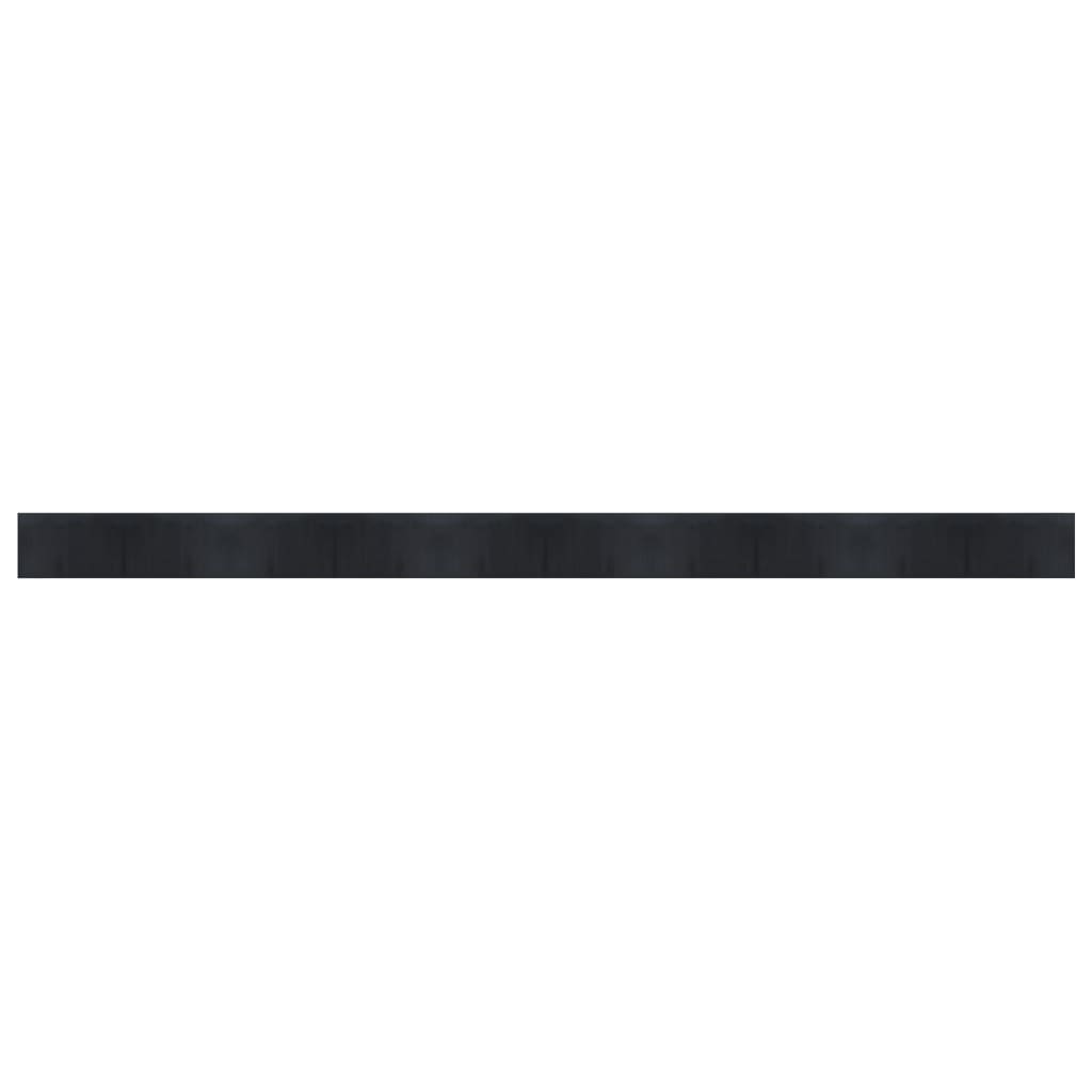 vidaXL Covor dreptunghiular, negru, 60x1000 cm, bambus vidaXL Covor dreptunghiular, negru, 60x1000 cm, bambus
