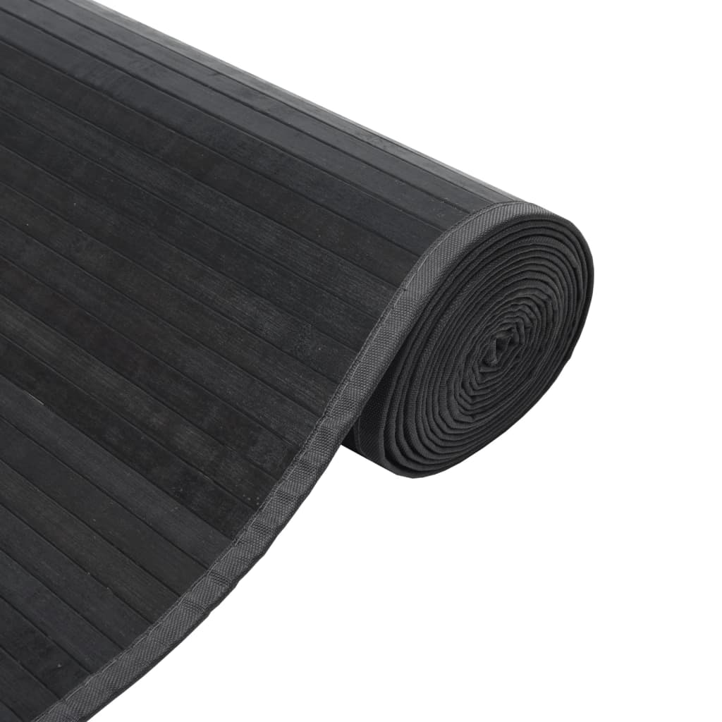 vidaXL Covor dreptunghiular, gri, 70x200 cm, bambus vidaXL Covor dreptunghiular, gri, 70x200 cm, bambus