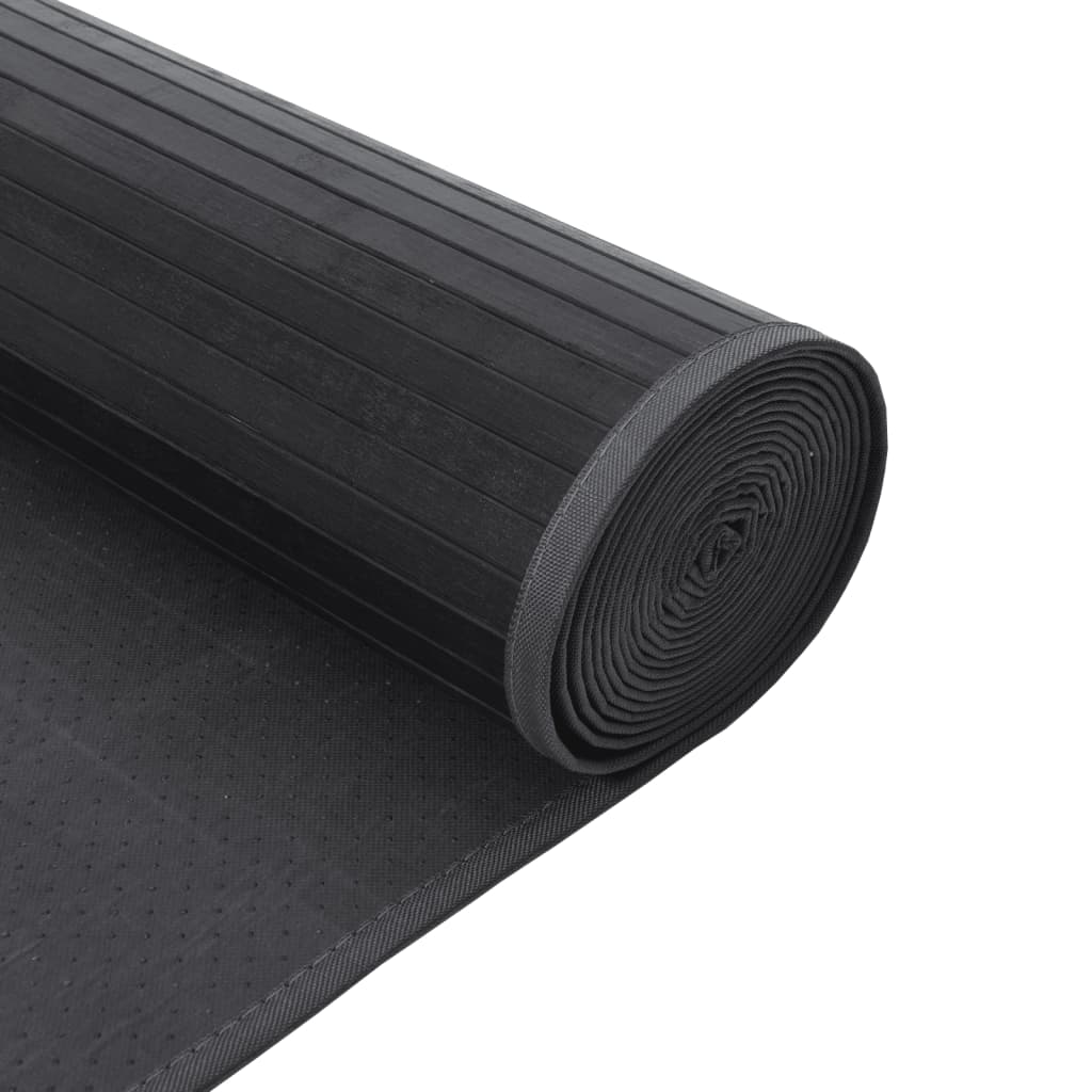 vidaXL Covor dreptunghiular, gri, 70x200 cm, bambus vidaXL Covor dreptunghiular, gri, 70x200 cm, bambus
