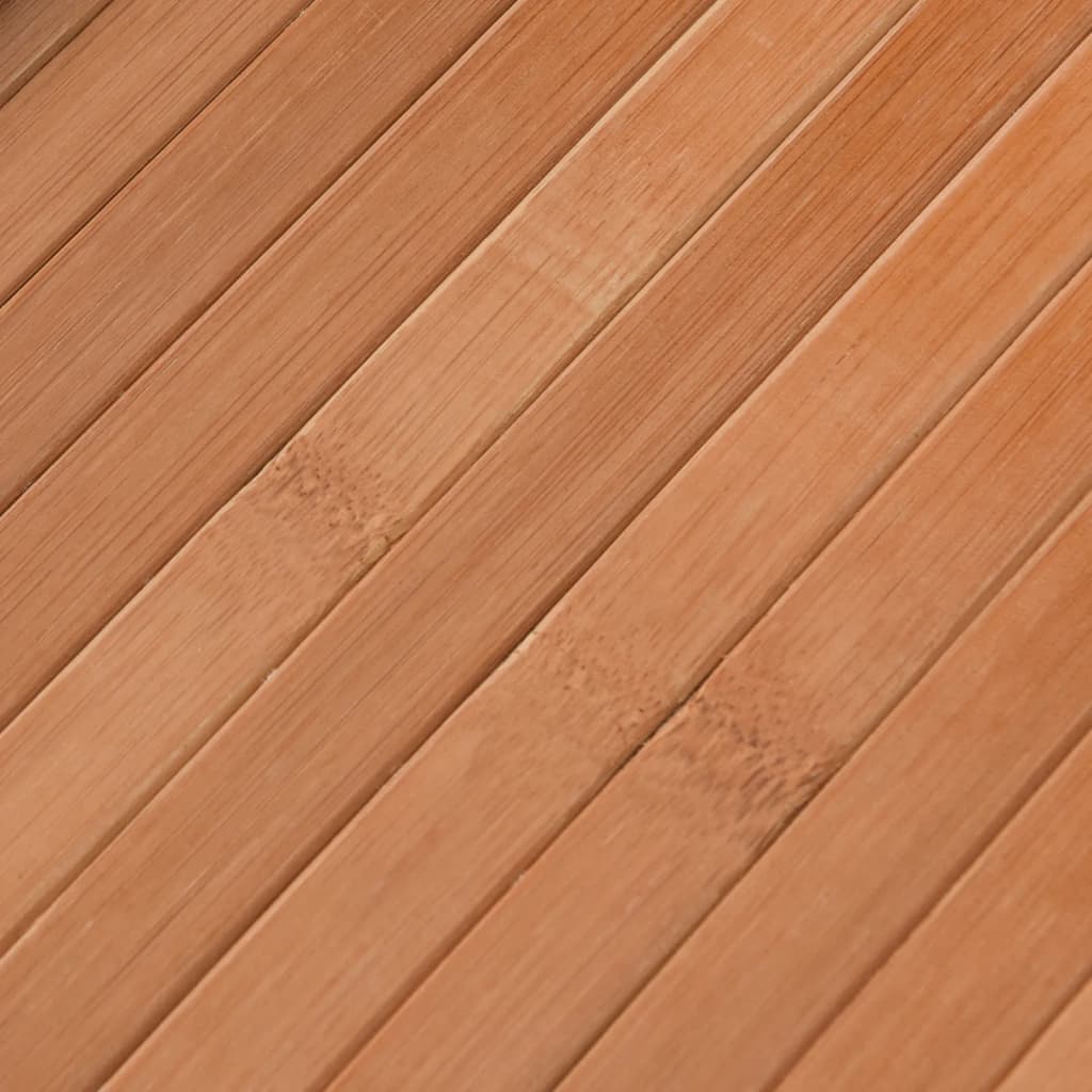 vidaXL Covor dreptunghiular, natural, 70x300 cm, bambus