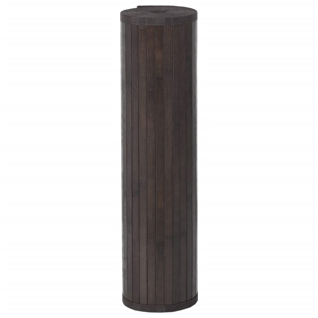 vidaXL Covor dreptunghiular, maro închis, 70x300 cm, bambus vidaXL Covor dreptunghiular, maro închis, 70x300 cm, bambus
