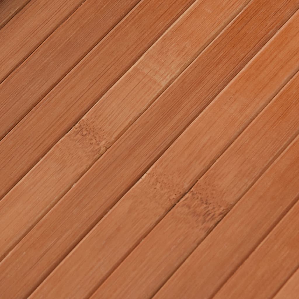 vidaXL Covor dreptunghiular, maro, 70x400 cm, bambus