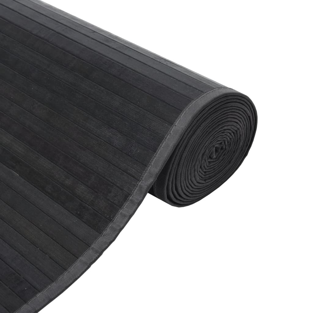 vidaXL Covor dreptunghiular, gri, 70x400 cm, bambus vidaXL Covor dreptunghiular, gri, 70x400 cm, bambus