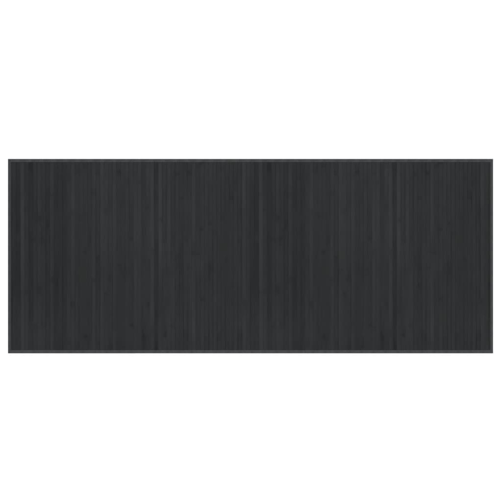 vidaXL Covor dreptunghiular, gri, 80x200 cm, bambus vidaXL Covor dreptunghiular, gri, 80x200 cm, bambus