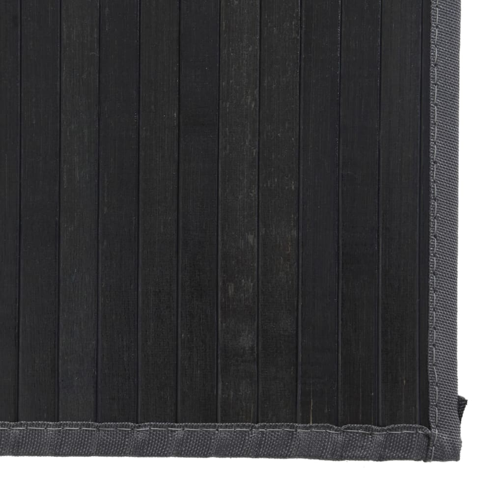 vidaXL Covor dreptunghiular, gri, 80x200 cm, bambus vidaXL Covor dreptunghiular, gri, 80x200 cm, bambus