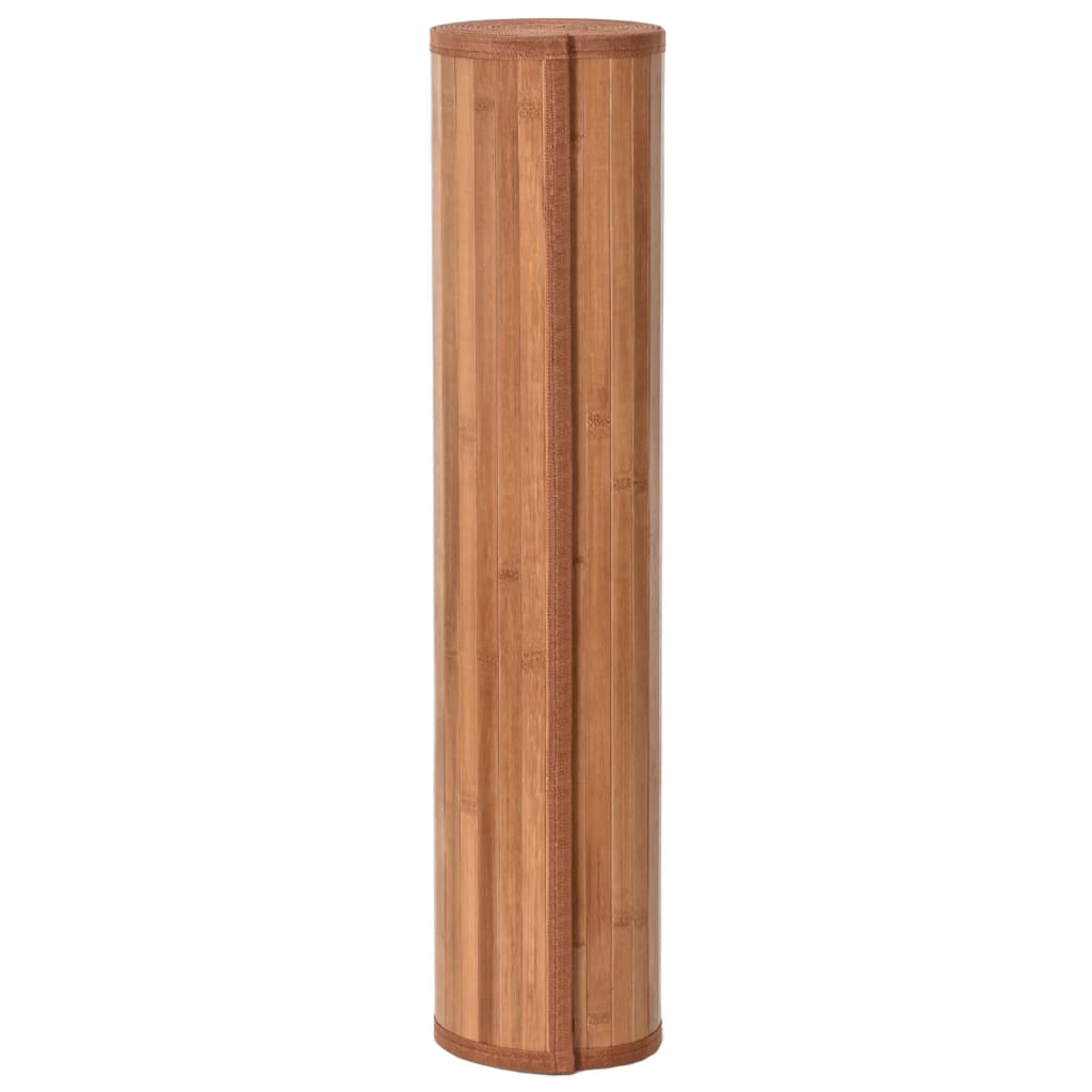 vidaXL Covor dreptunghiular, natural, 80x300 cm, bambus