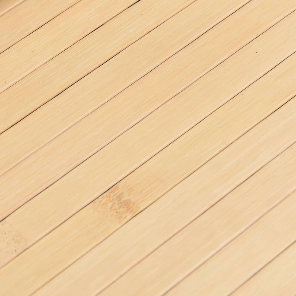vidaXL Covor dreptunghiular, natural deschis, 80x300 cm, bambus vidaXL Covor dreptunghiular, natural deschis, 80x300 cm, bambus