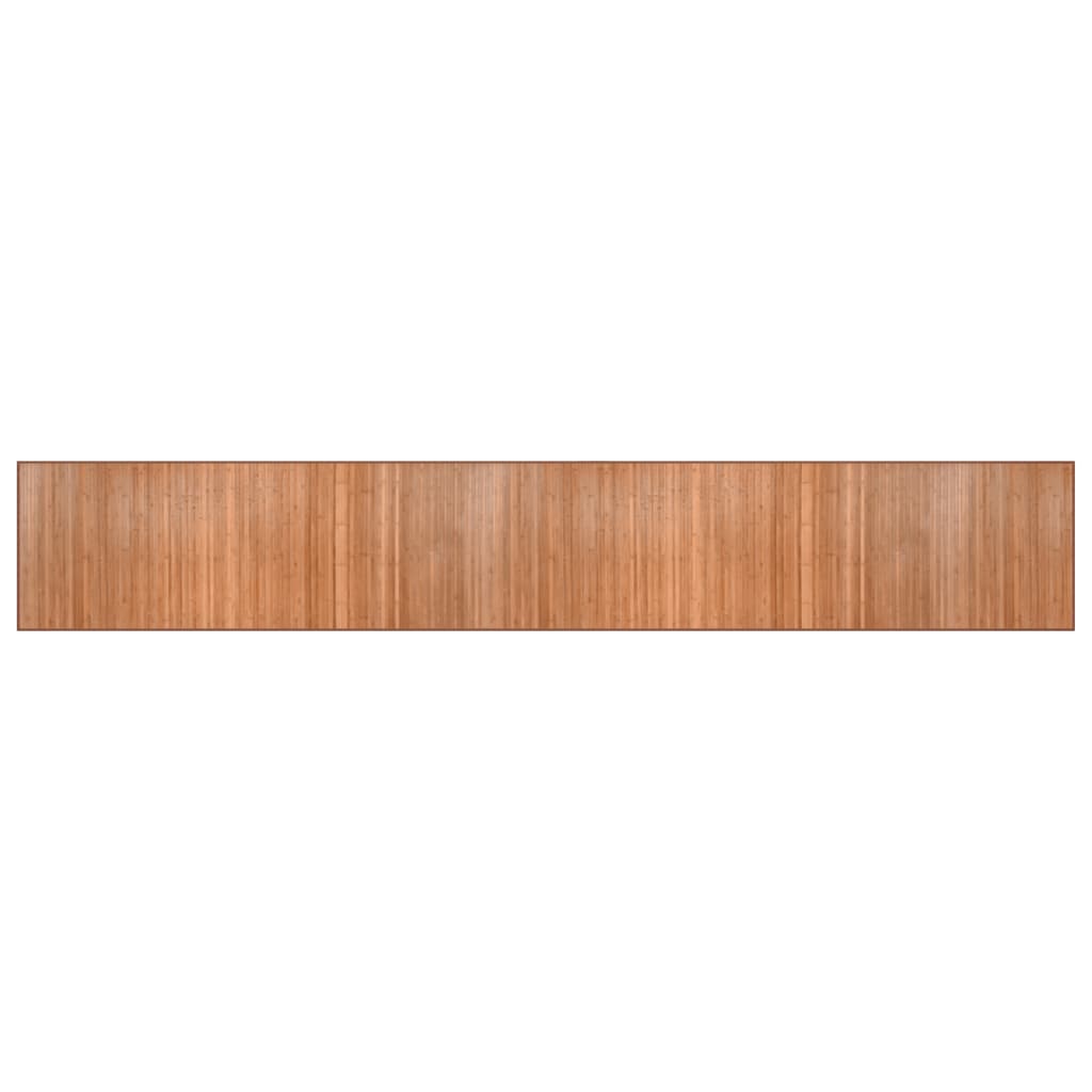 vidaXL Covor dreptunghiular, natural, 80x500 cm, bambus