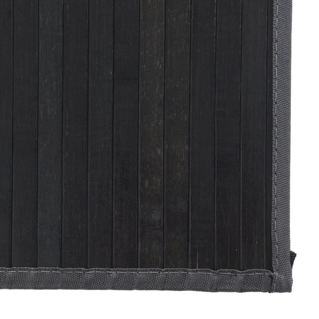 vidaXL Covor dreptunghiular, gri, 80x1000 cm, bambus vidaXL Covor dreptunghiular, gri, 80x1000 cm, bambus