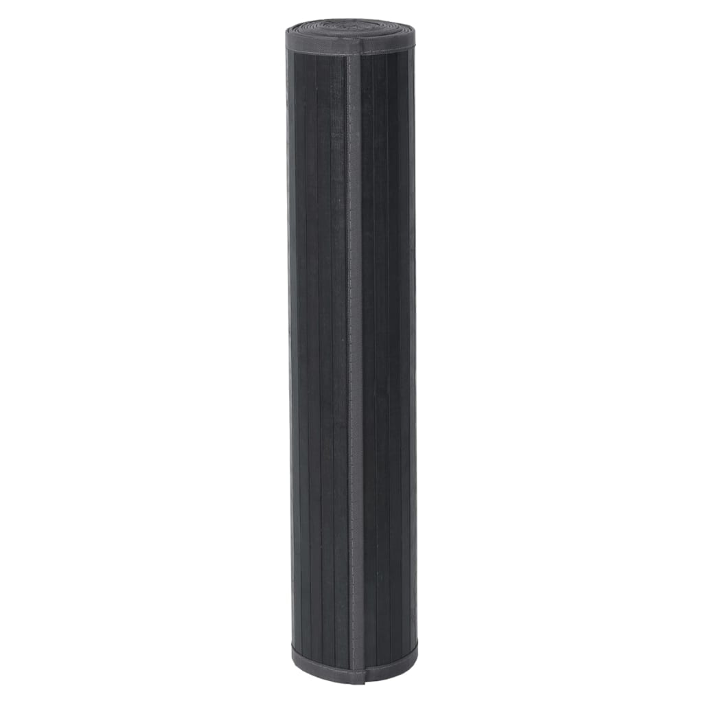 vidaXL Covor dreptunghiular, gri, 100x100 cm, bambus vidaXL Covor dreptunghiular, gri, 100x100 cm, bambus