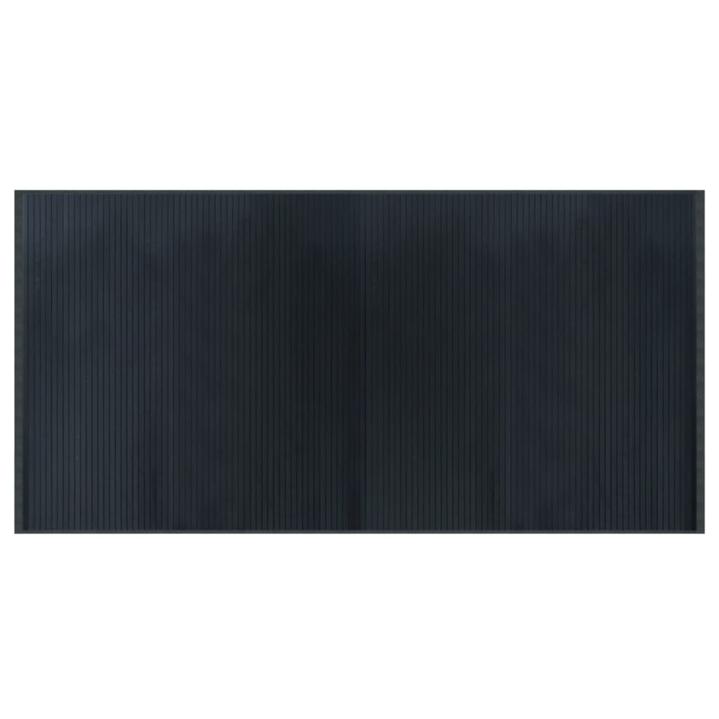 vidaXL Covor dreptunghiular, gri, 100x200 cm, bambus vidaXL Covor dreptunghiular, gri, 100x200 cm, bambus