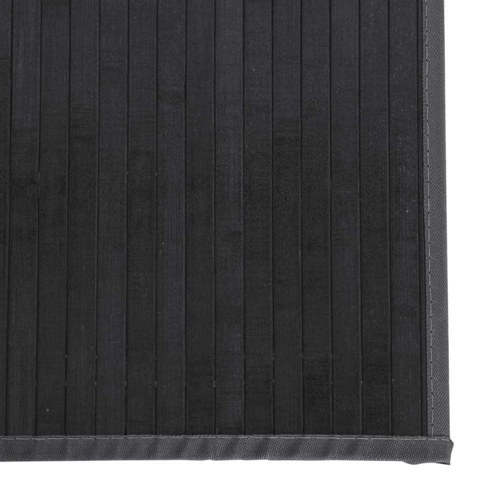 vidaXL Covor dreptunghiular, gri, 100x200 cm, bambus vidaXL Covor dreptunghiular, gri, 100x200 cm, bambus