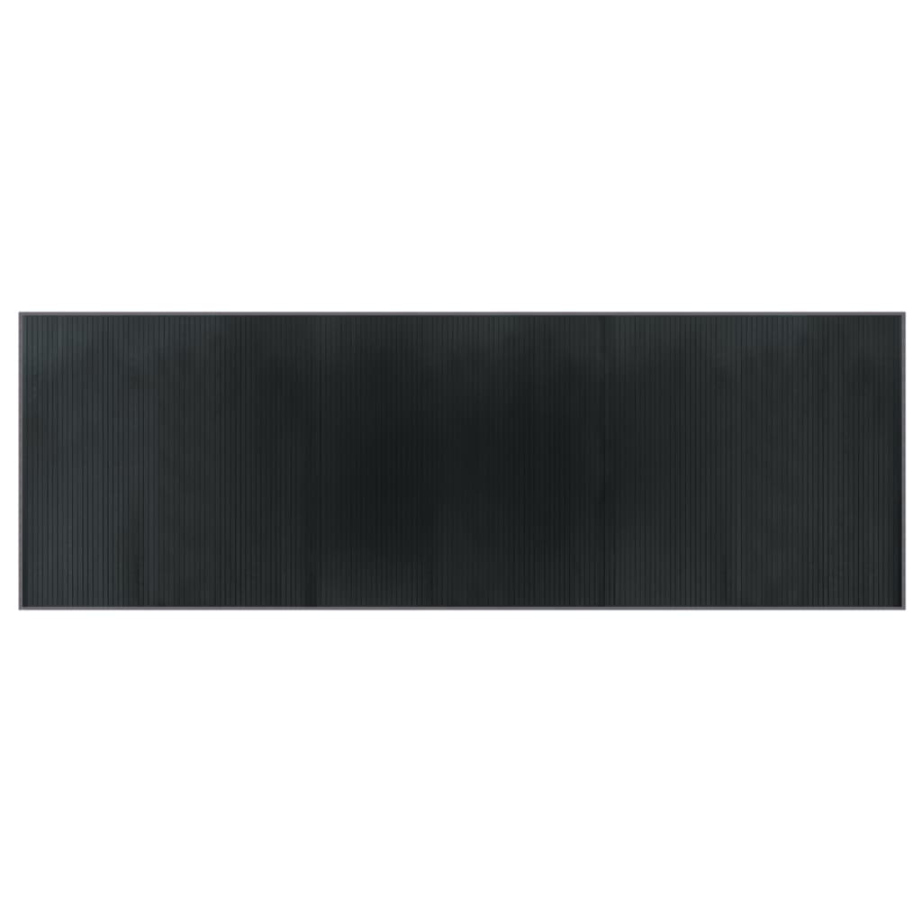 vidaXL Covor dreptunghiular, gri, 100x300 cm, bambus vidaXL Covor dreptunghiular, gri, 100x300 cm, bambus