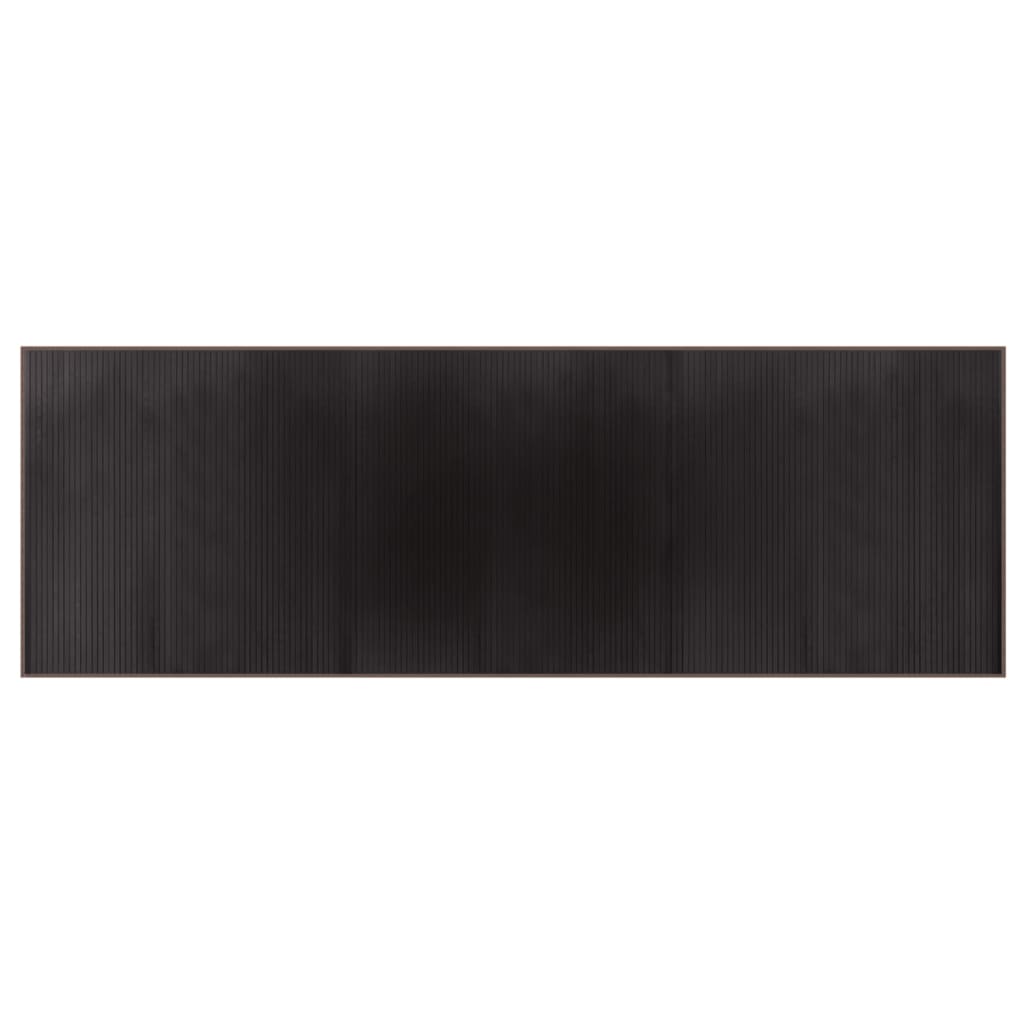 vidaXL Covor dreptunghiular, maro închis, 100x300 cm, bambus vidaXL Covor dreptunghiular, maro închis, 100x300 cm, bambus