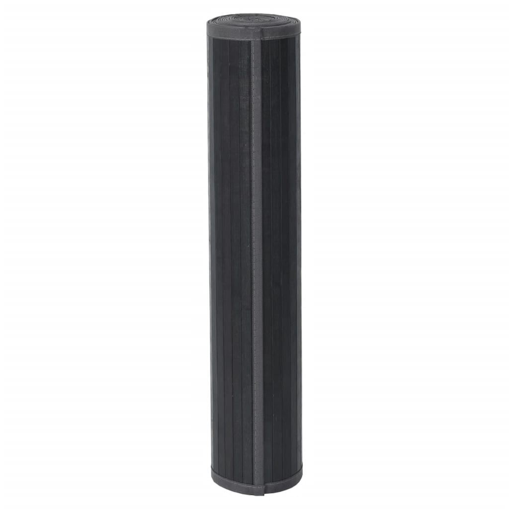 vidaXL Covor dreptunghiular, gri, 100x400 cm, bambus vidaXL Covor dreptunghiular, gri, 100x400 cm, bambus
