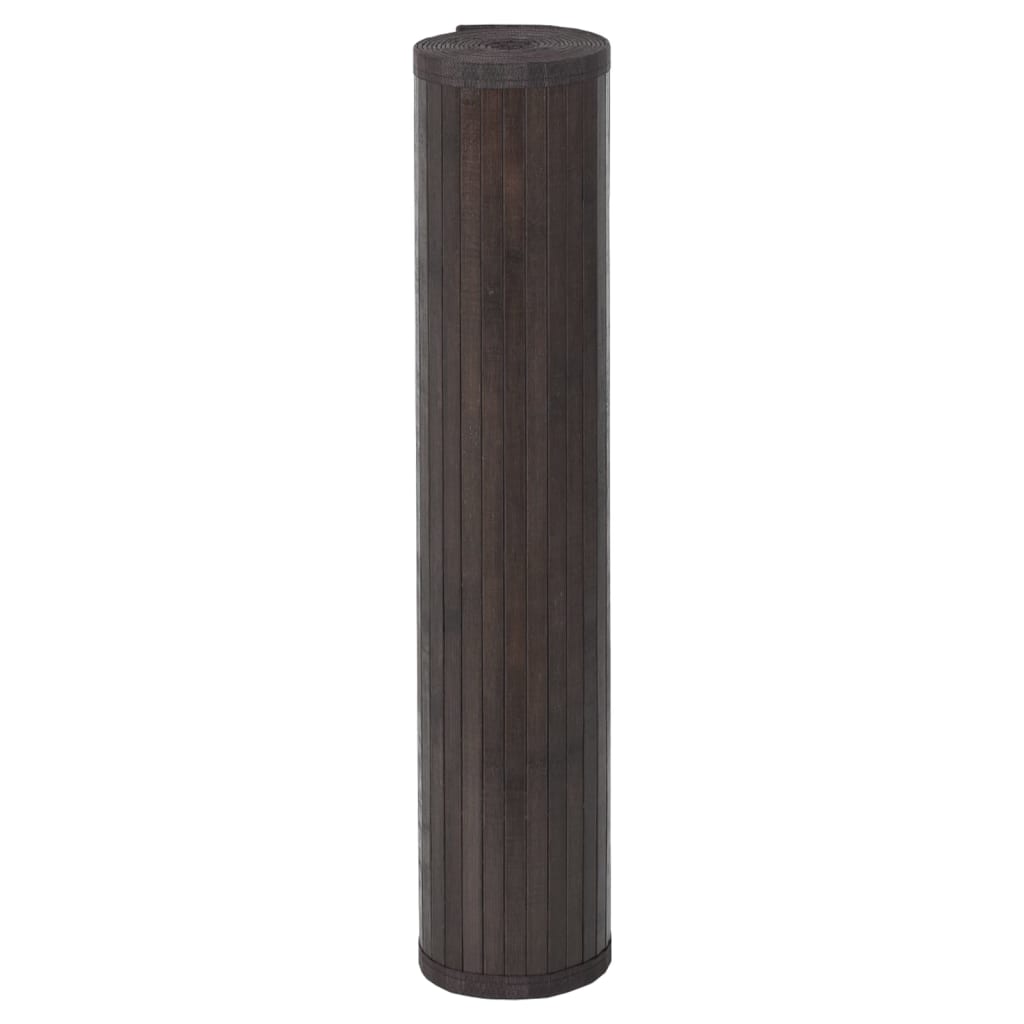 vidaXL Covor dreptunghiular, maro închis, 100x1000 cm, bambus vidaXL Covor dreptunghiular, maro închis, 100x1000 cm, bambus