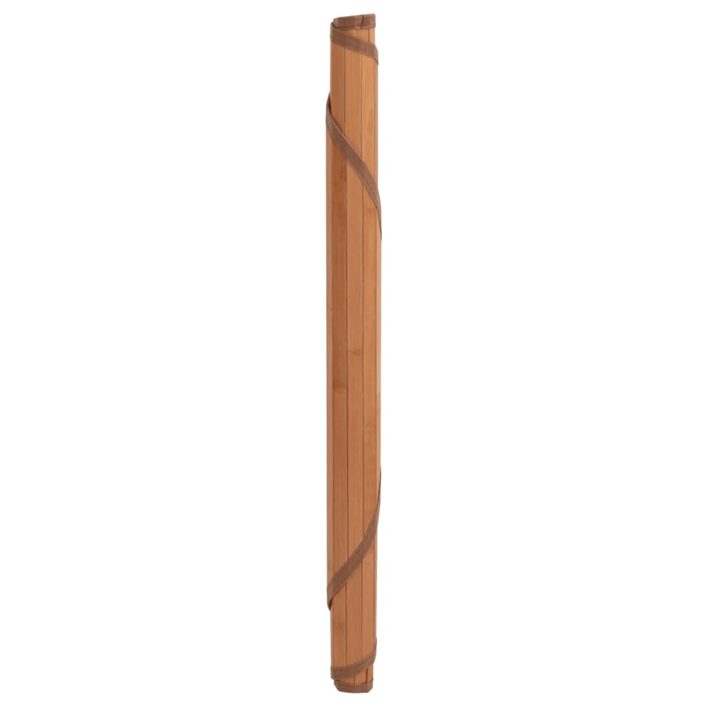 vidaXL Covor rotund, maro, 60 cm, bambus vidaXL Covor rotund, maro, 60 cm, bambus