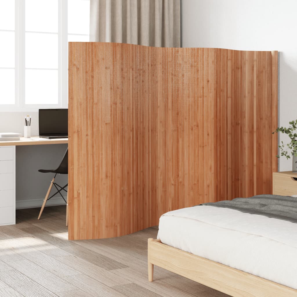 vidaXL Paravan de cameră ,natural, 165x400 cm, bambus vidaXL Paravan de cameră ,natural, 165x400 cm, bambus