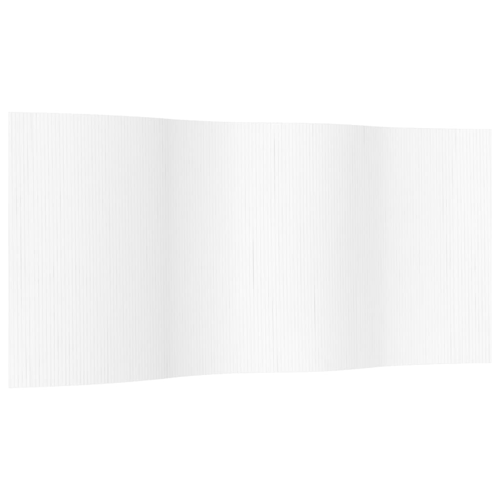 vidaXL Paravan de cameră, alb, 165x400 cm , bambus vidaXL Paravan de cameră, alb, 165x400 cm , bambus