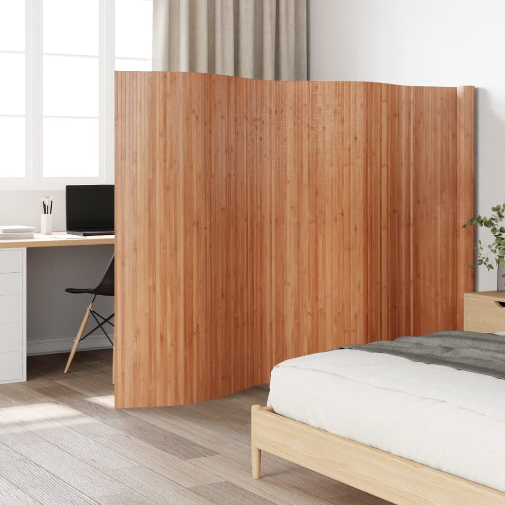 vidaXL Paravan de cameră ,natural, 165x600 cm, bambus vidaXL Paravan de cameră ,natural, 165x600 cm, bambus