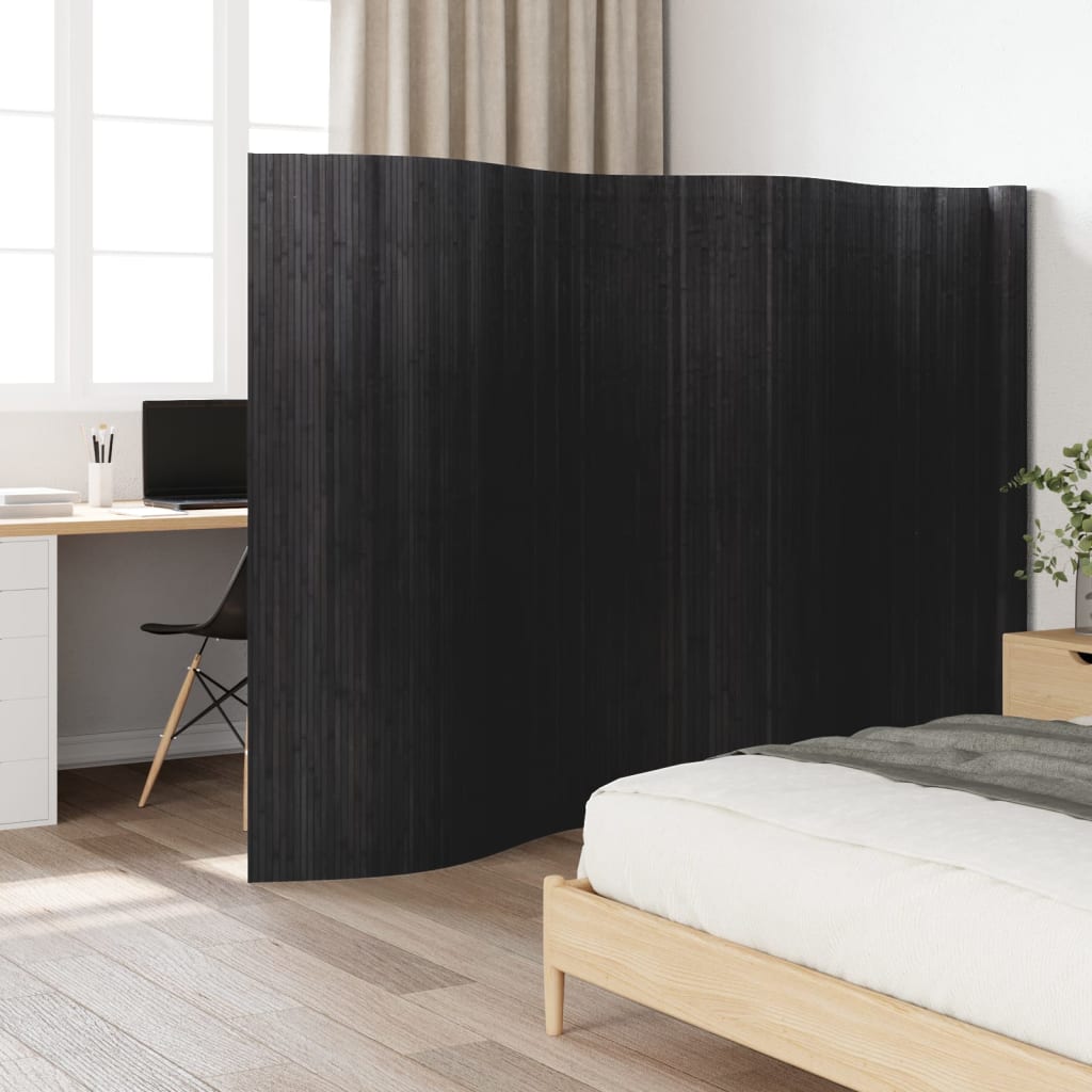 vidaXL Paravan de cameră, gri, 165x600 cm , bambus