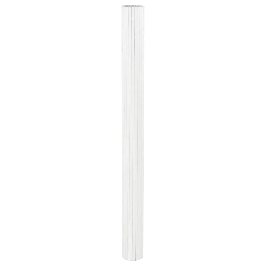 vidaXL Paravan de cameră, alb, 165x600 cm , bambus vidaXL Paravan de cameră, alb, 165x600 cm , bambus