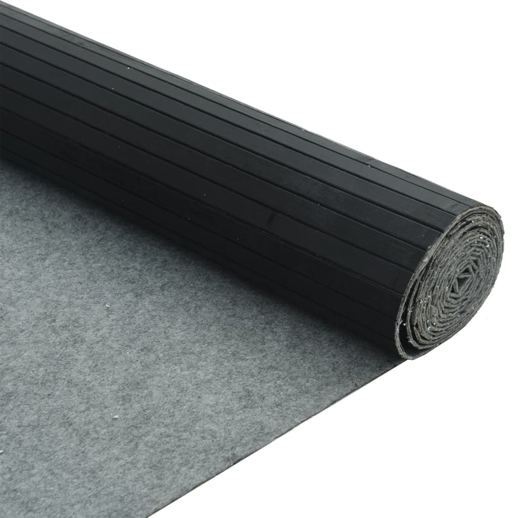 vidaXL Paravan de cameră, negru, 165x800 cm, bambus vidaXL Paravan de cameră, negru, 165x800 cm, bambus