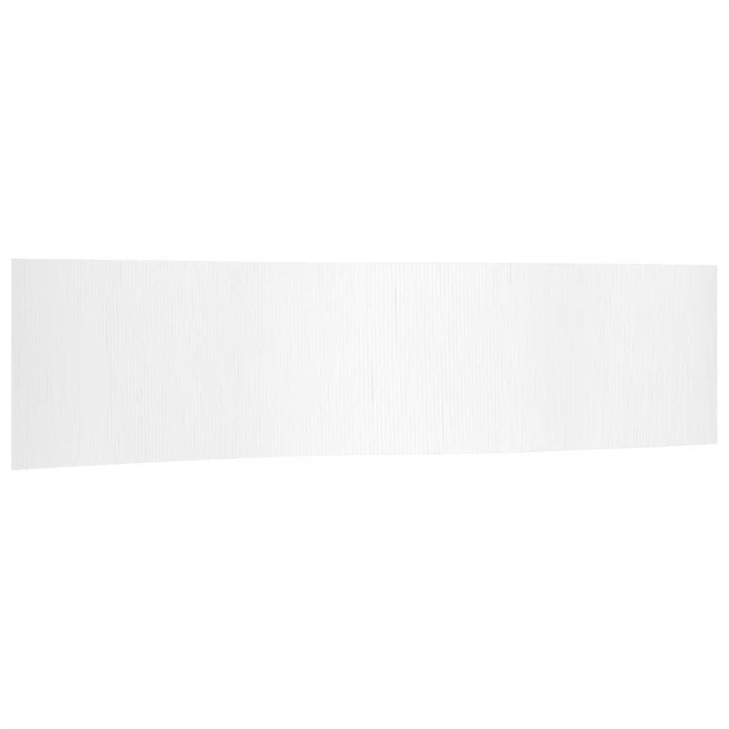 vidaXL Paravan de cameră, alb, 165x800 cm , bambus vidaXL Paravan de cameră, alb, 165x800 cm , bambus