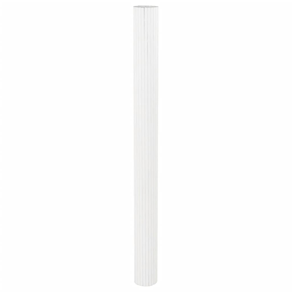 vidaXL Paravan de cameră, alb, 165x800 cm , bambus vidaXL Paravan de cameră, alb, 165x800 cm , bambus