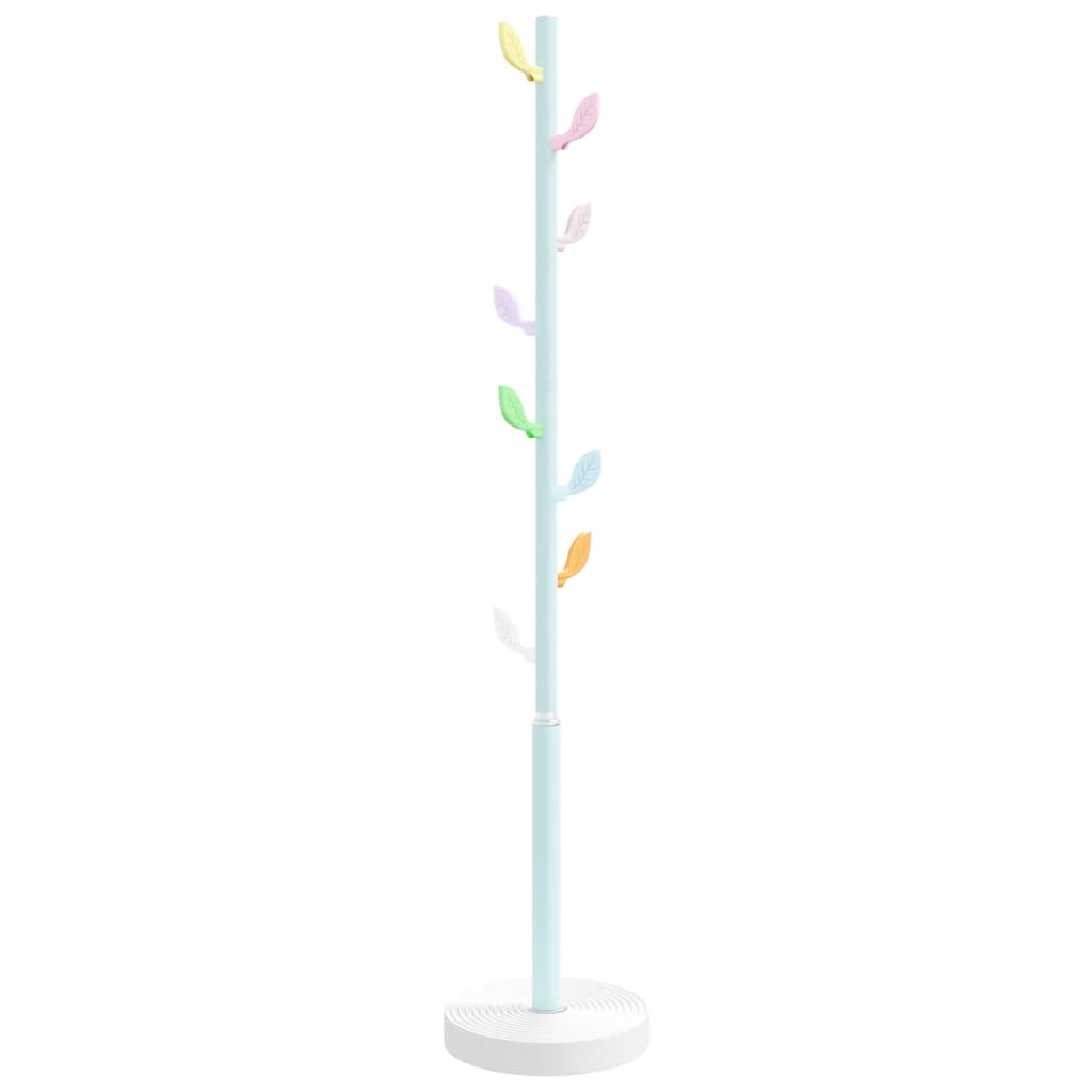 vidaXL Cuier de haine, albastru, 172 cm, fier vopsit electrostatic vidaXL Cuier de haine, albastru, 172 cm, fier vopsit electrostatic