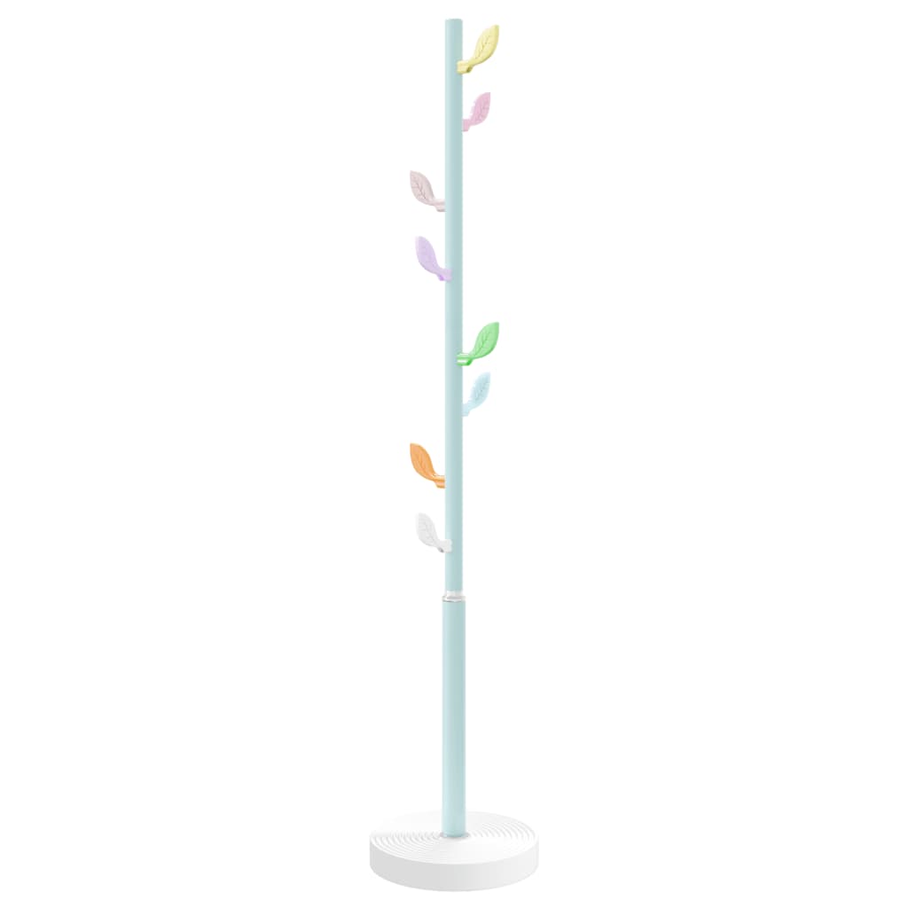 vidaXL Cuier de haine, albastru, 172 cm, fier vopsit electrostatic vidaXL Cuier de haine, albastru, 172 cm, fier vopsit electrostatic
