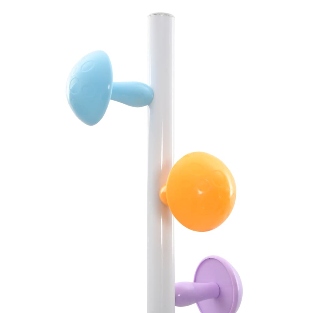 vidaXL Cuier de haine, alb, 172 cm, fier vopsit electrostatic