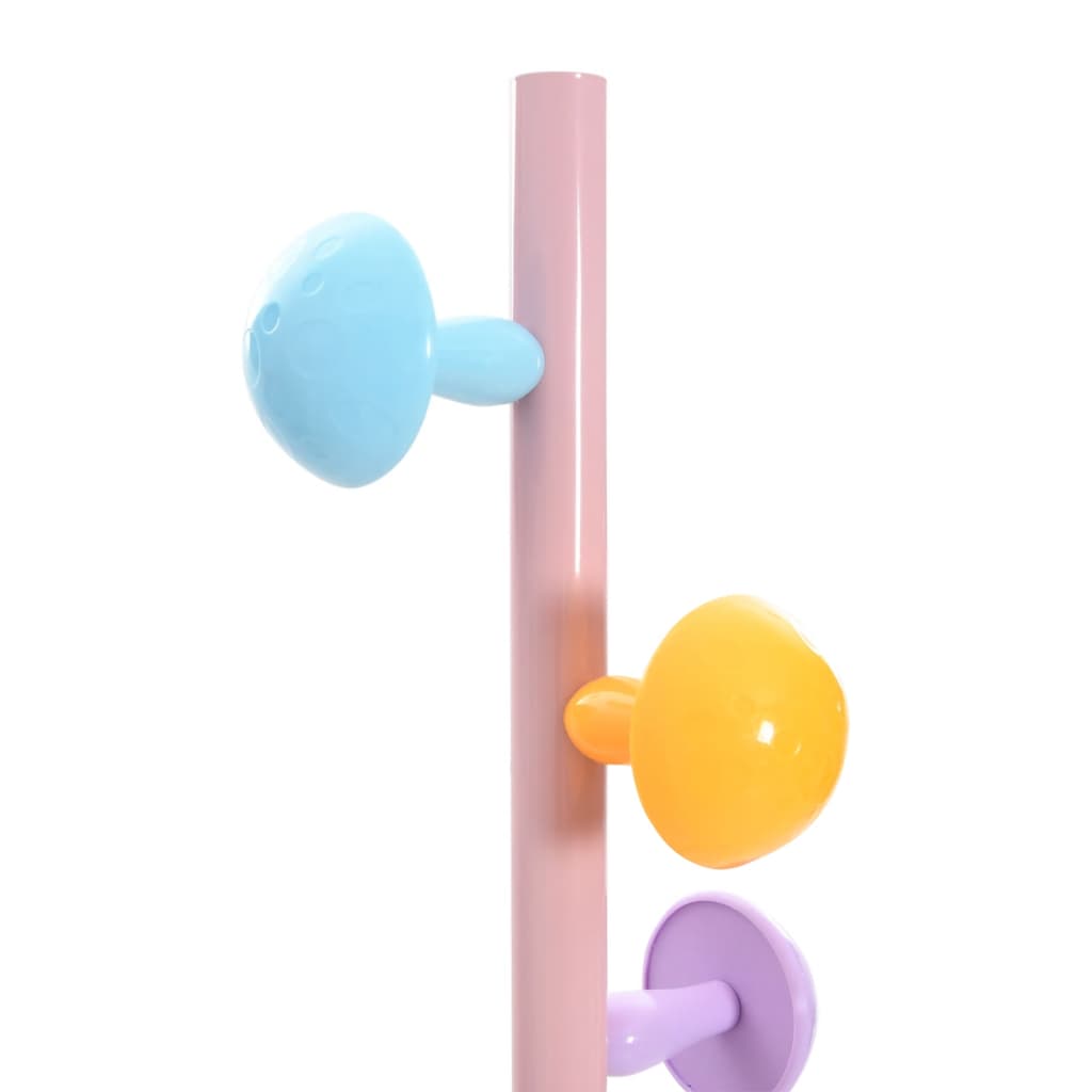vidaXL Cuier de haine, roz, 172 cm, fier vopsit electrostatic vidaXL Cuier de haine, roz, 172 cm, fier vopsit electrostatic