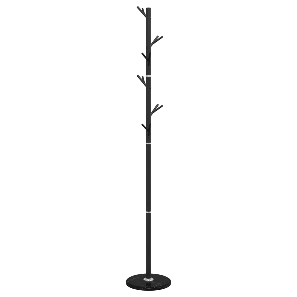vidaXL Cuier de haine, negru, 175 cm, fier vopsit electrostatic vidaXL Cuier de haine, negru, 175 cm, fier vopsit electrostatic