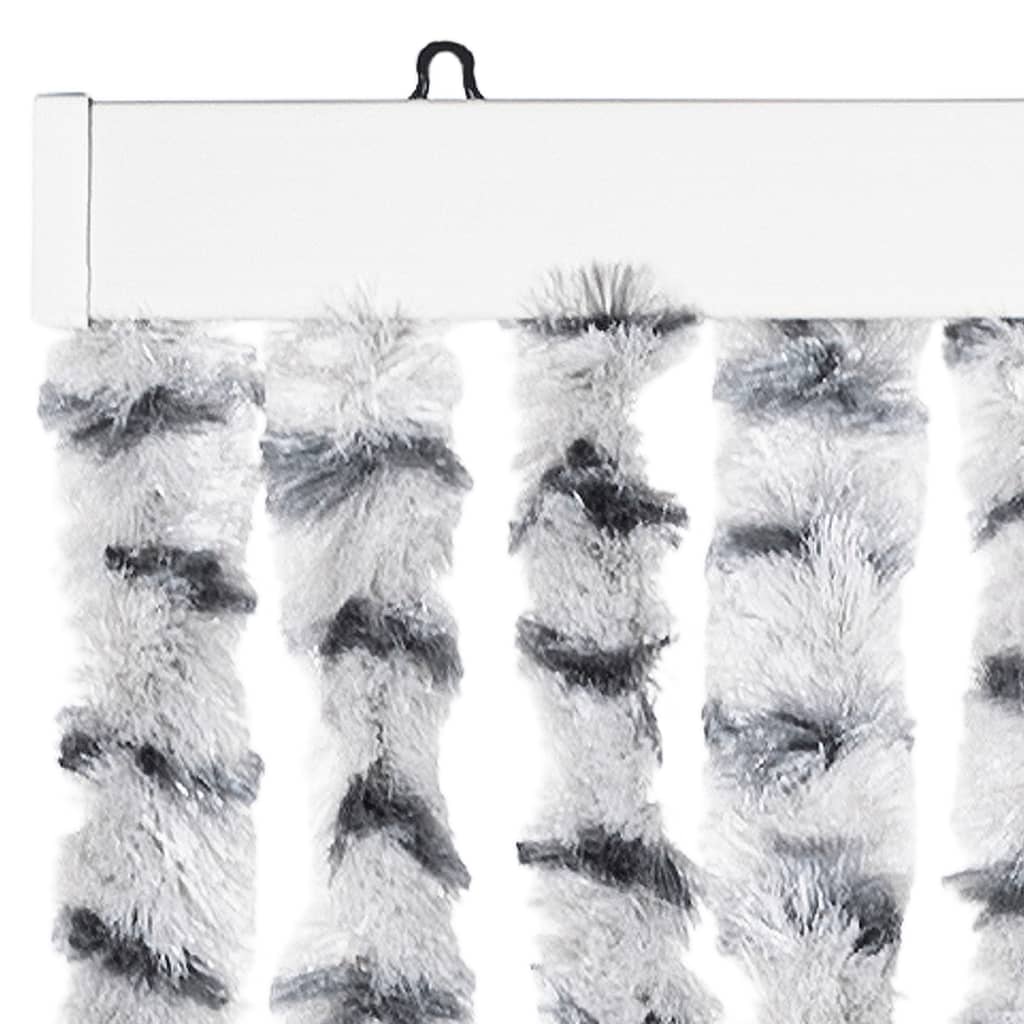 vidaXLPerdea pentru insecte gri deschis și gri închis100x200cmchenille vidaXLPerdea pentru insecte gri deschis și gri închis100x200cmchenille