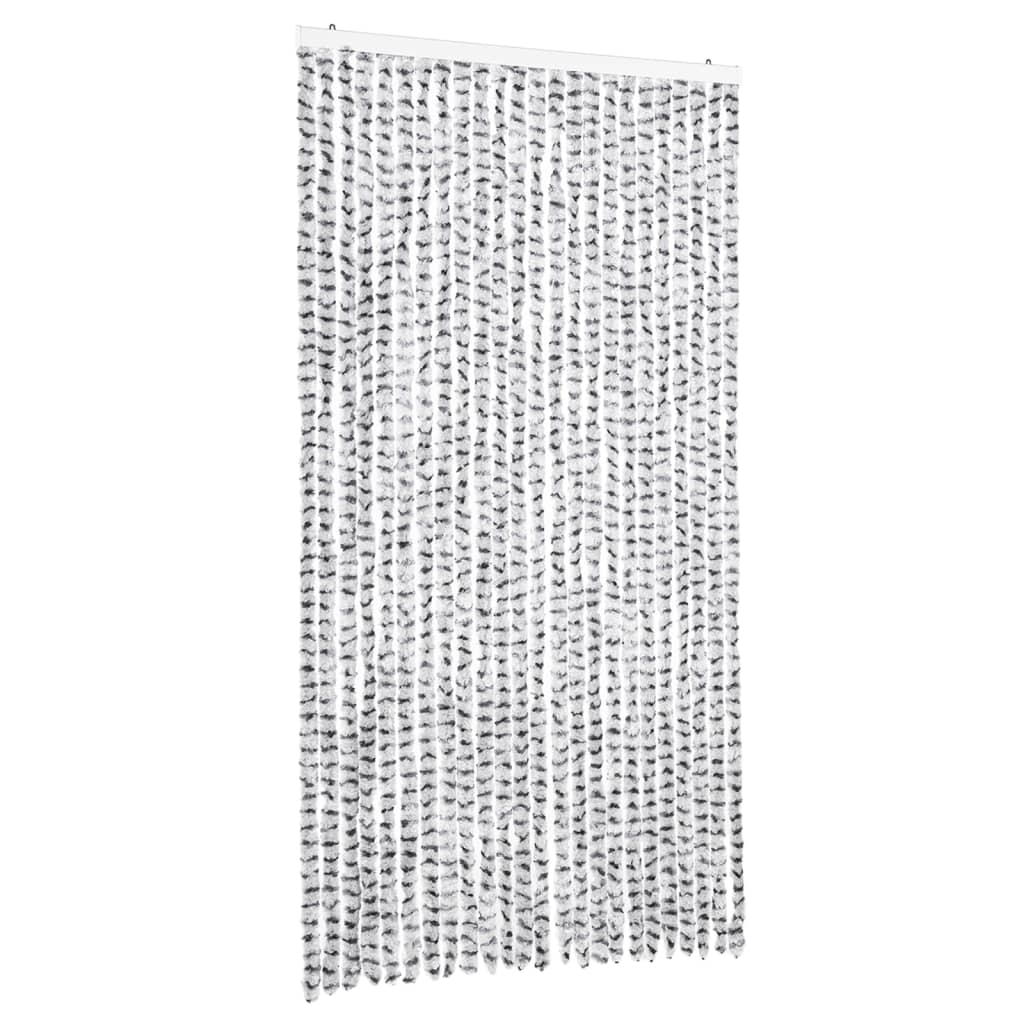 vidaXLPerdea pentru insecte gri deschis și gri închis100x230cmchenille vidaXLPerdea pentru insecte gri deschis și gri închis100x230cmchenille
