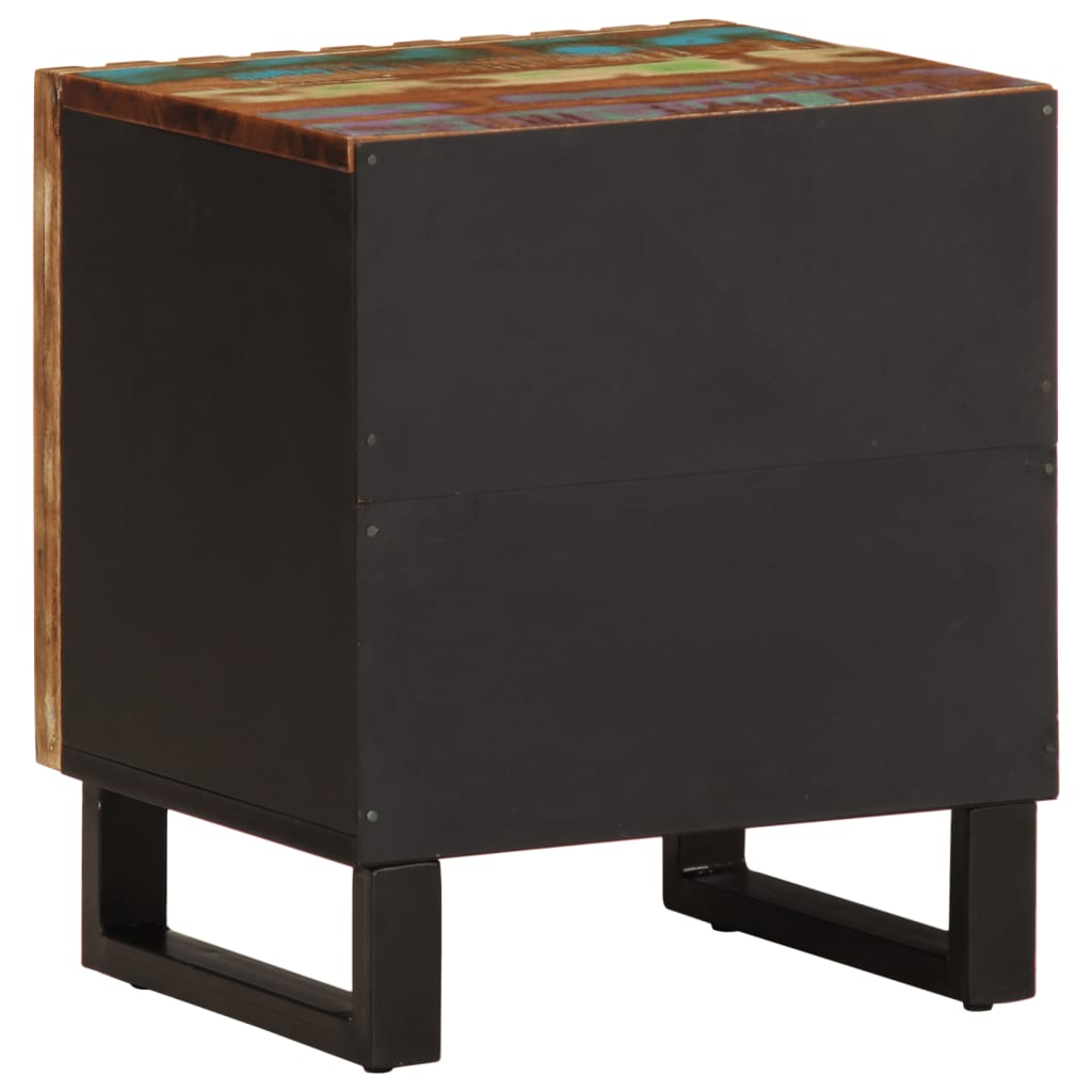 vidaXL Noptieră, 40x34x46 cm, lemn masiv de acacia vidaXL Noptieră, 40x34x46 cm, lemn masiv de acacia