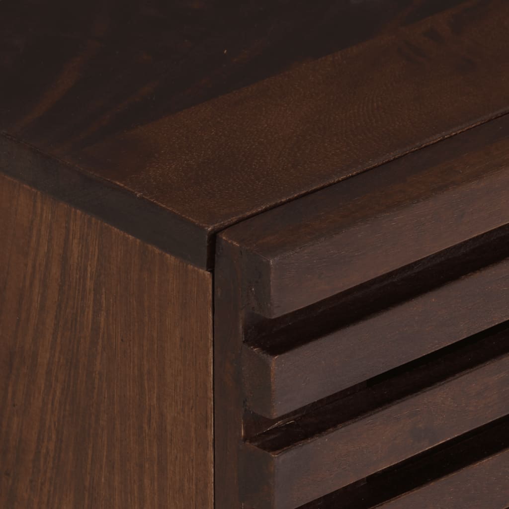 vidaXL Noptiere, 2 buc., 40x34x46 cm, lemn masiv de acacia vidaXL Noptiere, 2 buc., 40x34x46 cm, lemn masiv de acacia