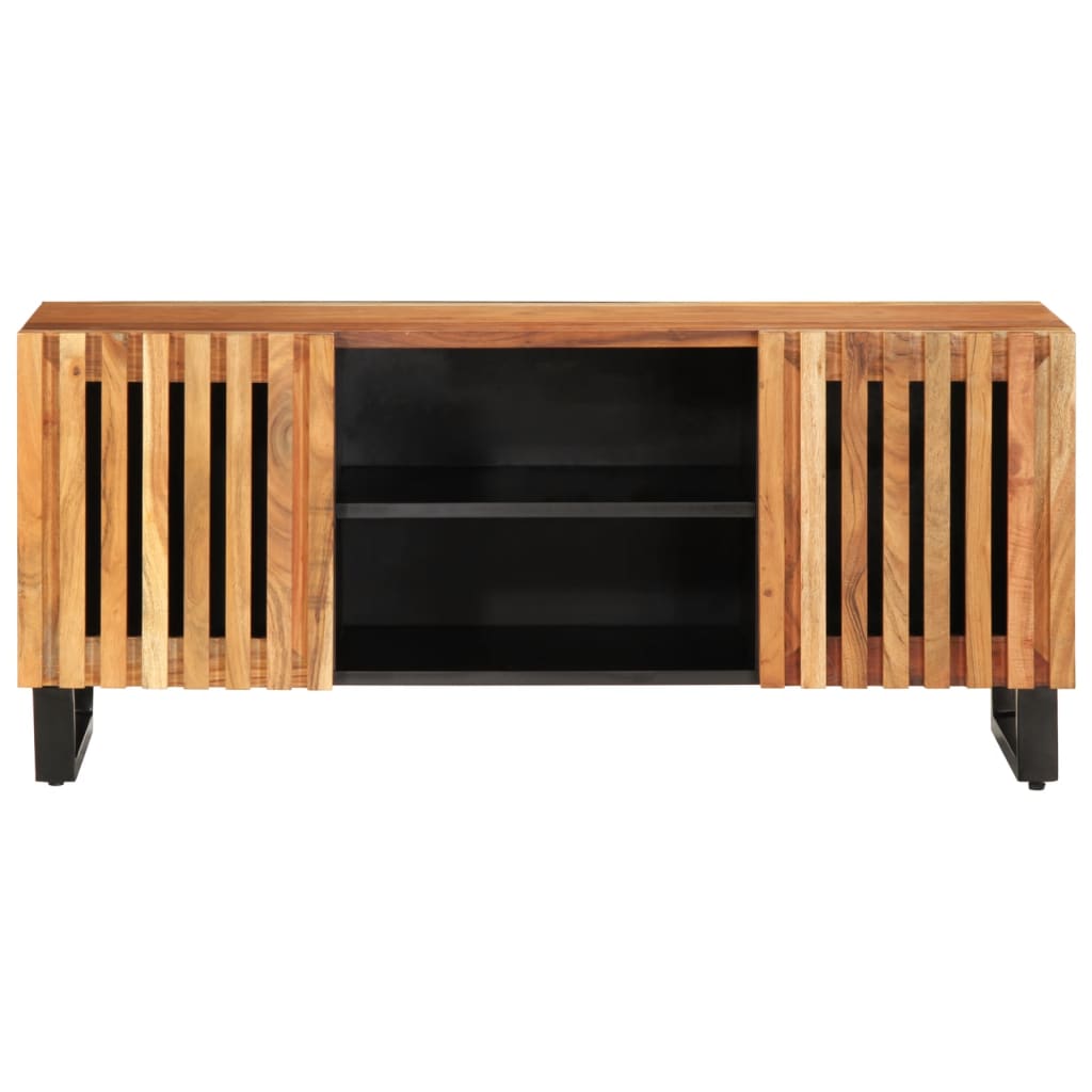 vidaXL Dulap TV, 105x34x46 cm, lemn masiv de acacia