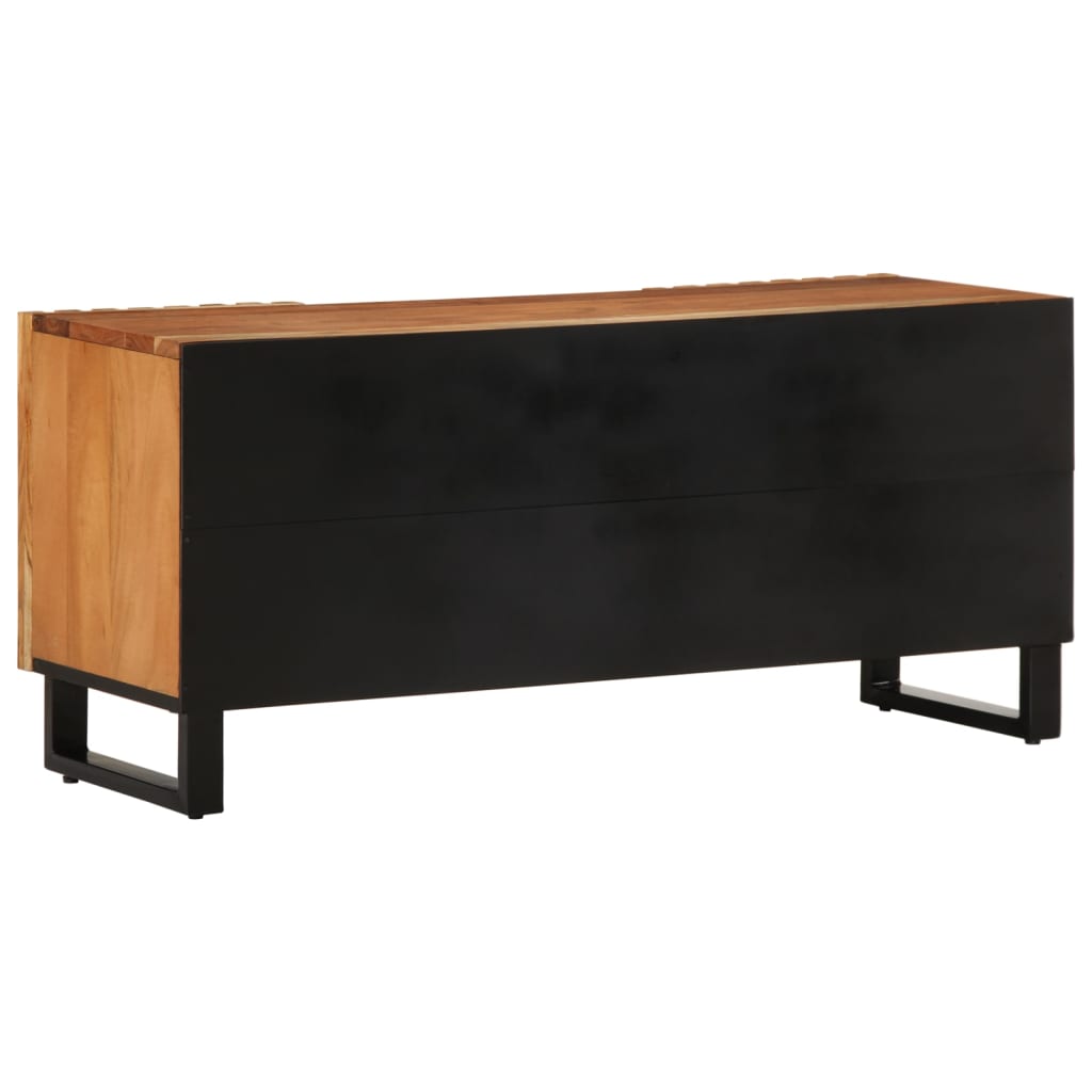 vidaXL Dulap TV, 105x34x46 cm, lemn masiv de acacia
