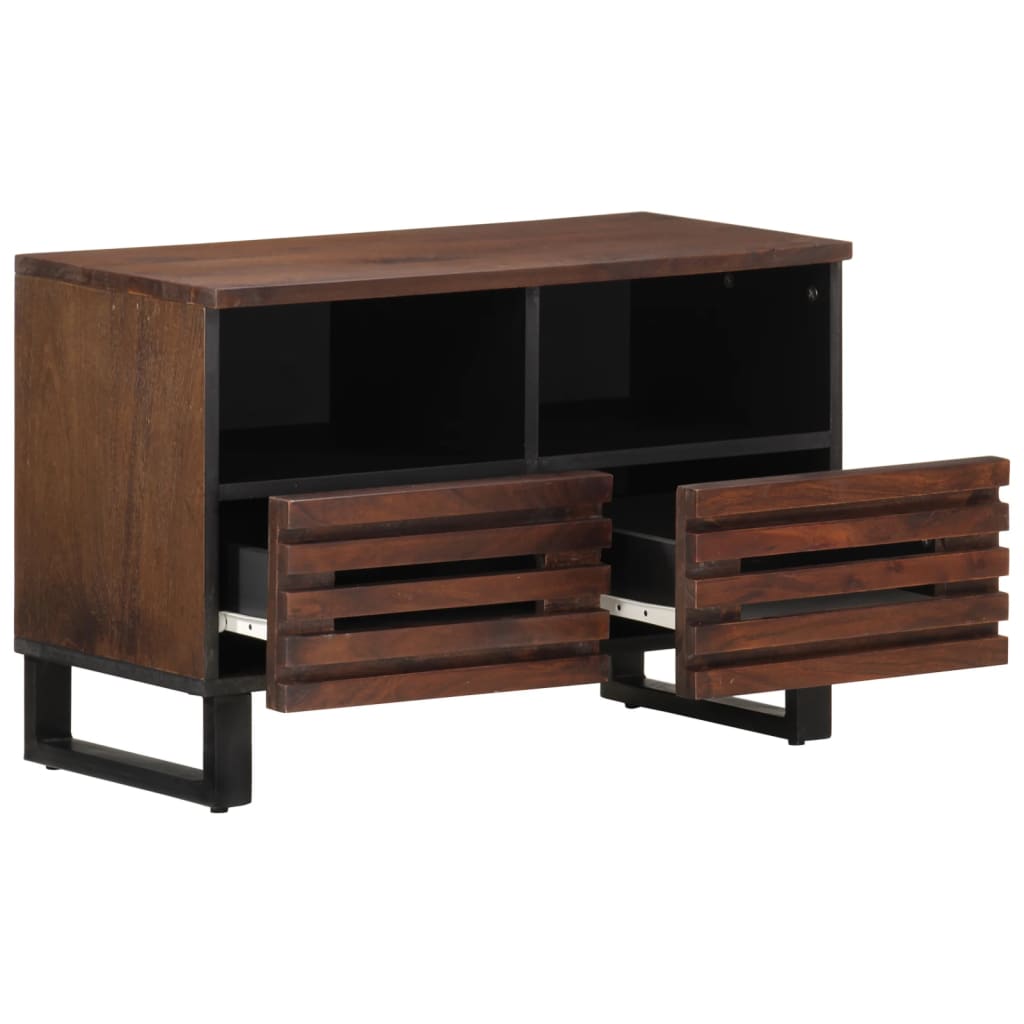 vidaXL Dulap TV maro 70x34x46 cm lemn masiv de mango