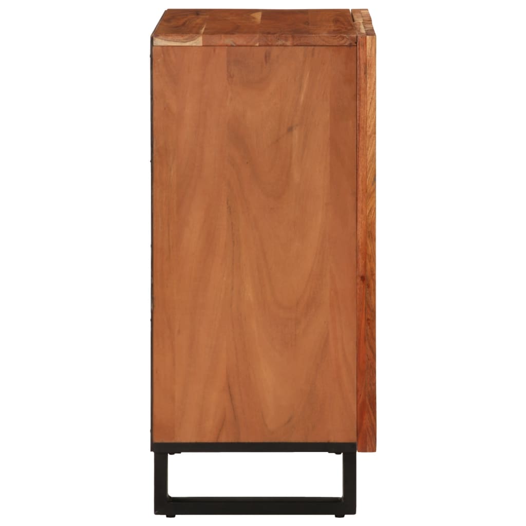 vidaXL Dulap, 60x34x75 cm, lemn masiv de acacia