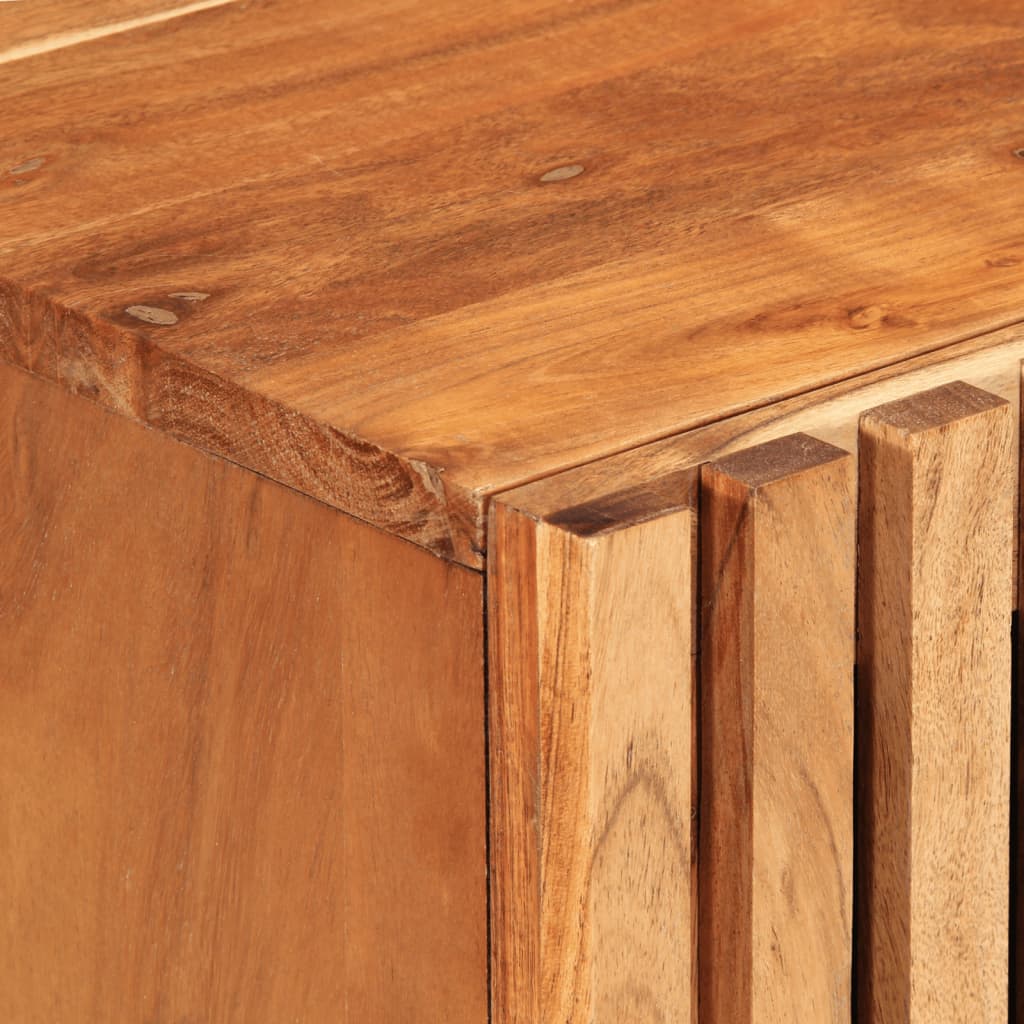 vidaXL Dulap, 60x34x75 cm, lemn masiv de acacia