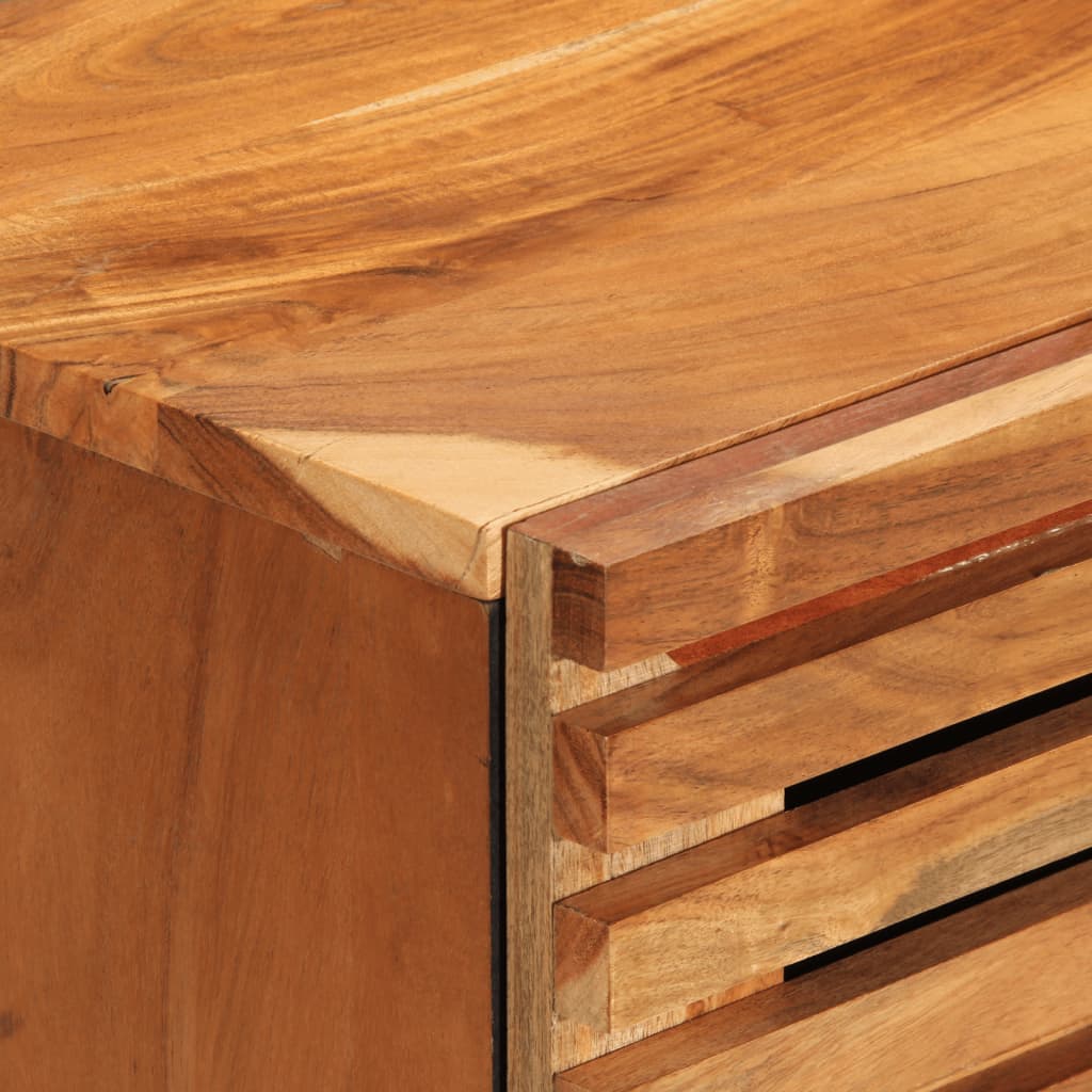 vidaXL Dulap, 60x34x75 cm, lemn masiv de acacia