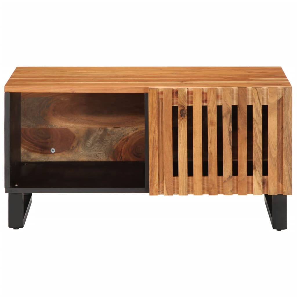 vidaXL Măsuță de cafea, 80x51x40 cm, lemn masiv de acacia vidaXL Măsuță de cafea, 80x51x40 cm, lemn masiv de acacia