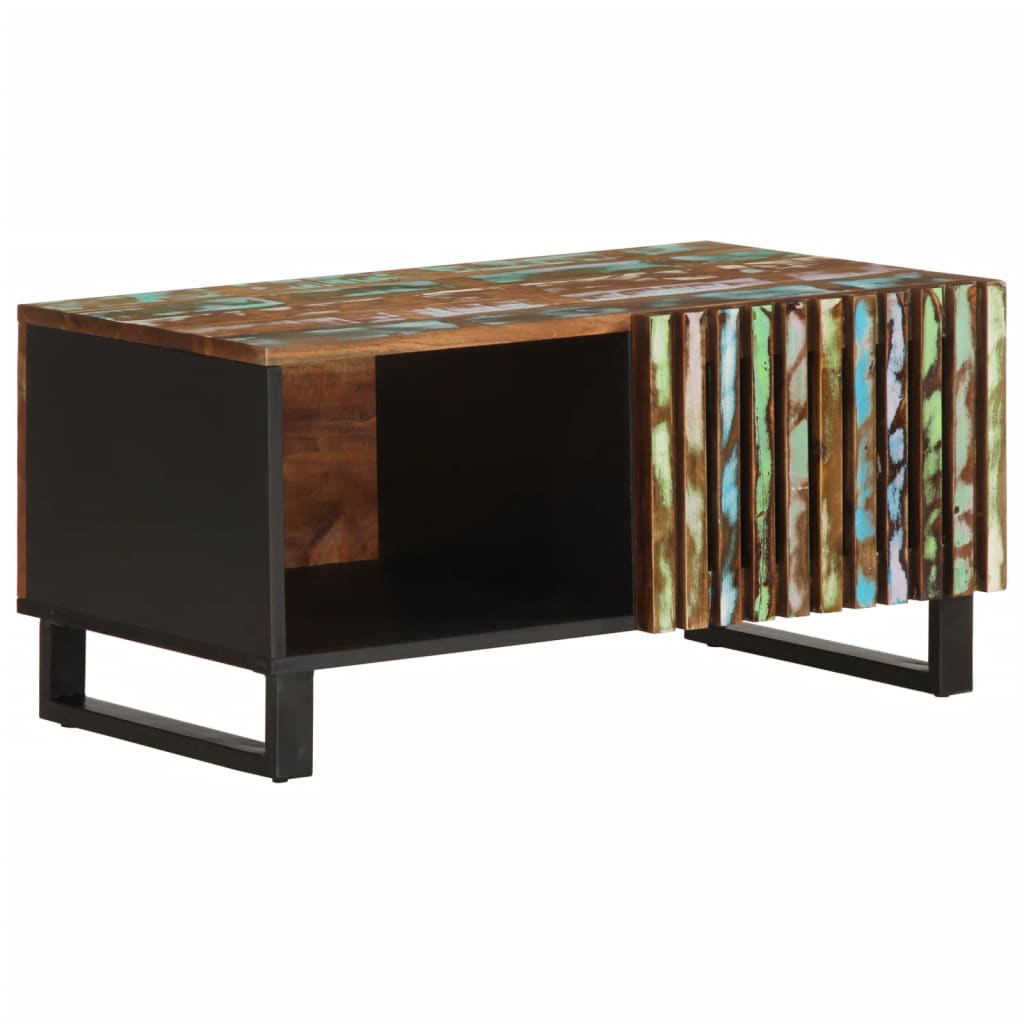 vidaXL Măsuță de cafea, 80x51x40 cm, lemn masiv de acacia vidaXL Măsuță de cafea, 80x51x40 cm, lemn masiv de acacia