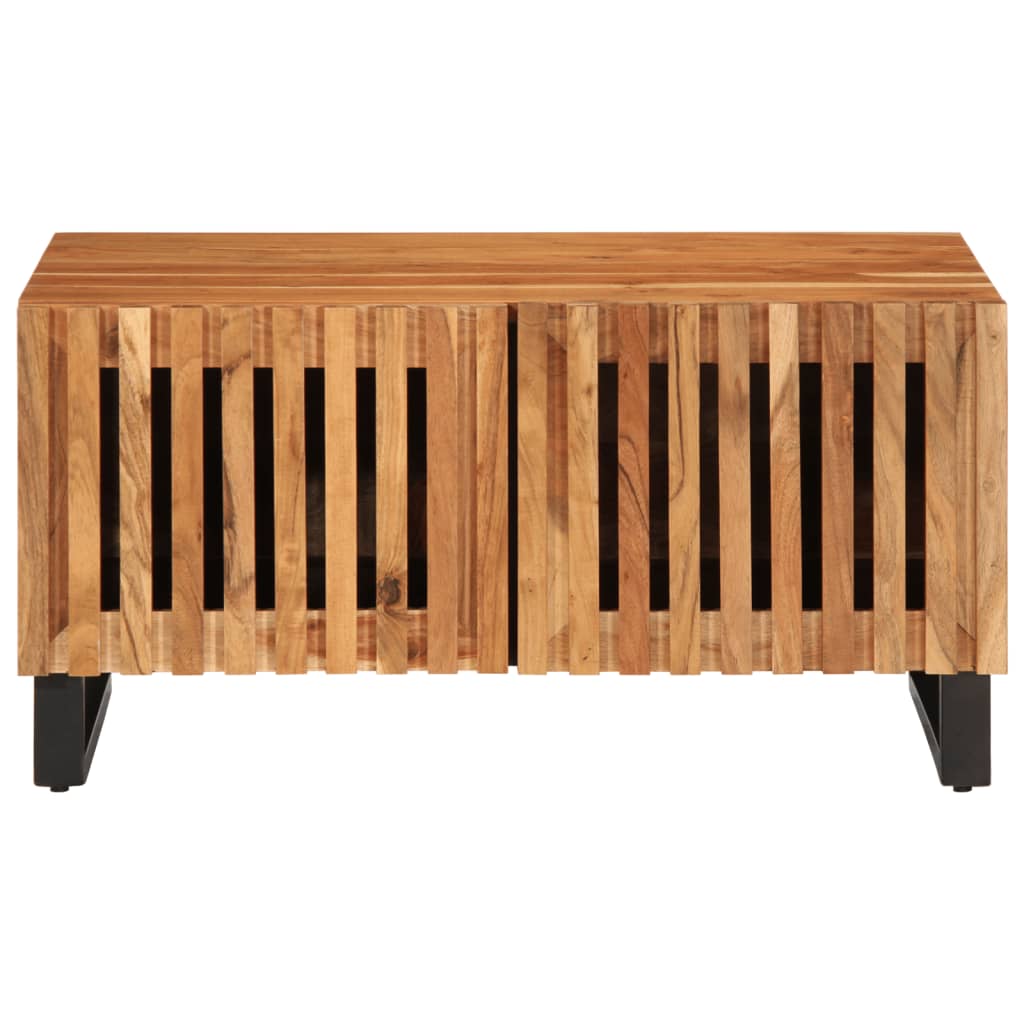 vidaXL Măsuță de cafea, 80x51x40 cm, lemn masiv de acacia vidaXL Măsuță de cafea, 80x51x40 cm, lemn masiv de acacia