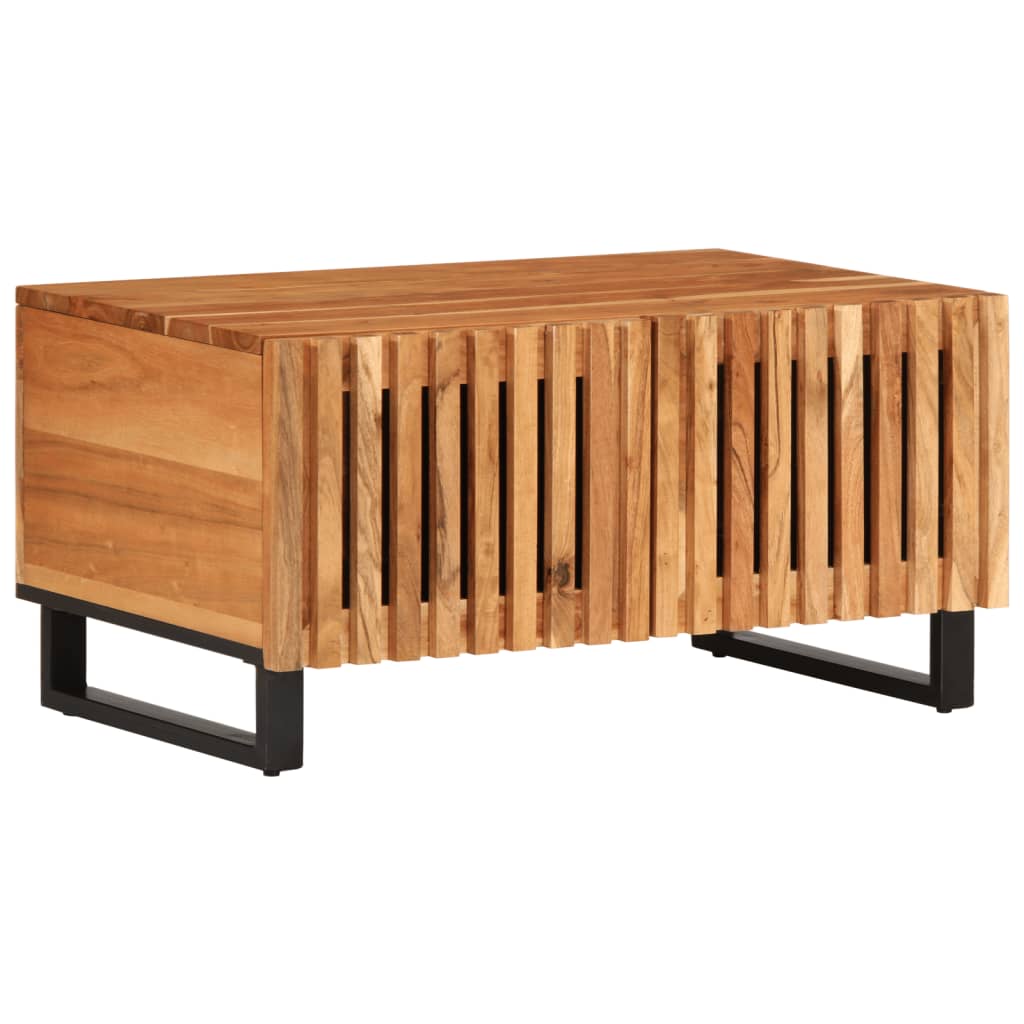 vidaXL Măsuță de cafea, 80x51x40 cm, lemn masiv de acacia vidaXL Măsuță de cafea, 80x51x40 cm, lemn masiv de acacia