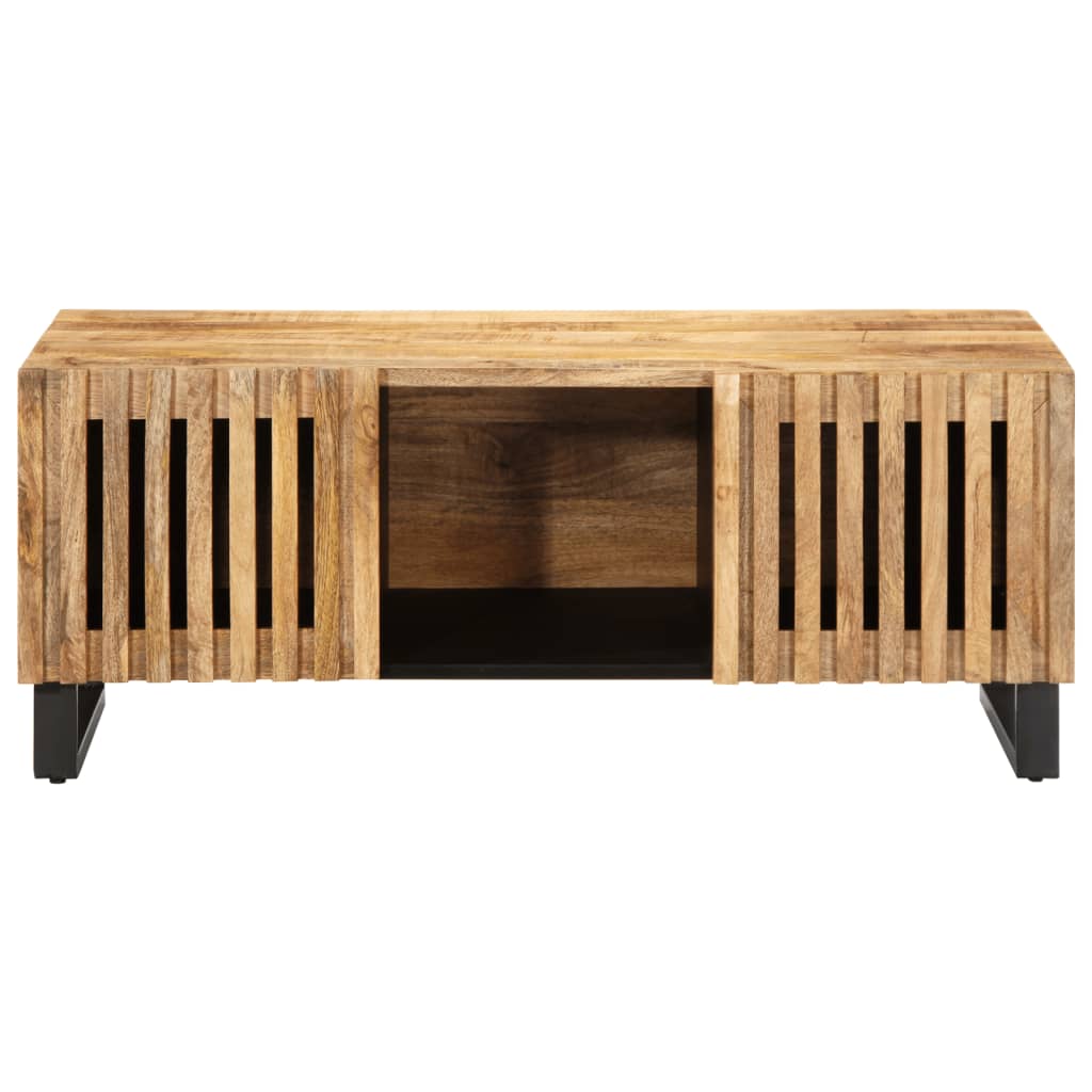 vidaXL Măsuță de cafea, 100x55x40 cm, lemn masiv de mango brut vidaXL Măsuță de cafea, 100x55x40 cm, lemn masiv de mango brut